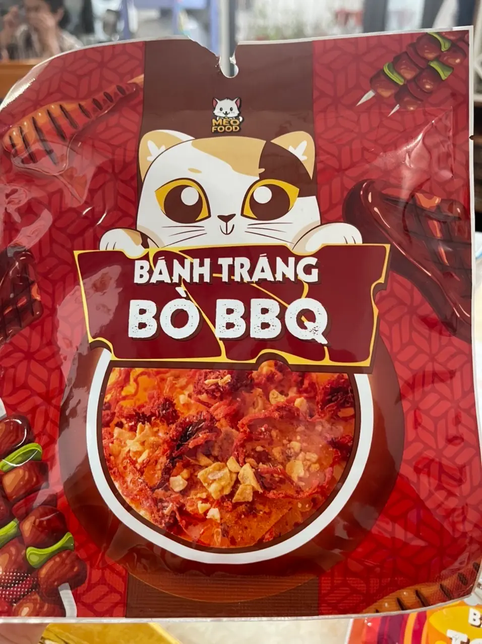 Hình ảnh Bánh tráng vị bò BBQ