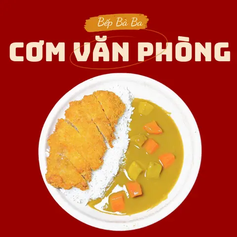 Hình ảnh Cơm cà ri heo chiên xù