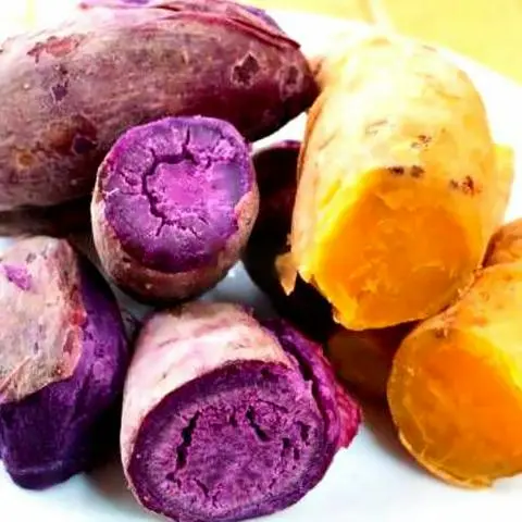 Hình ảnh Khoai lang mật hấp lá dứa- 500g