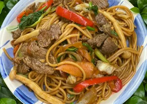 Hình ảnh MỲ Ý XÀO BÒ