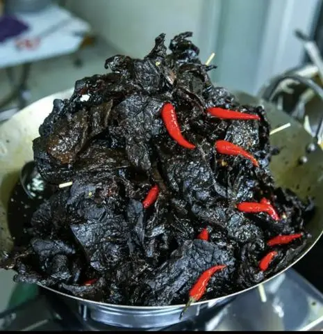 Hình ảnh Khô Bò đen 200gr