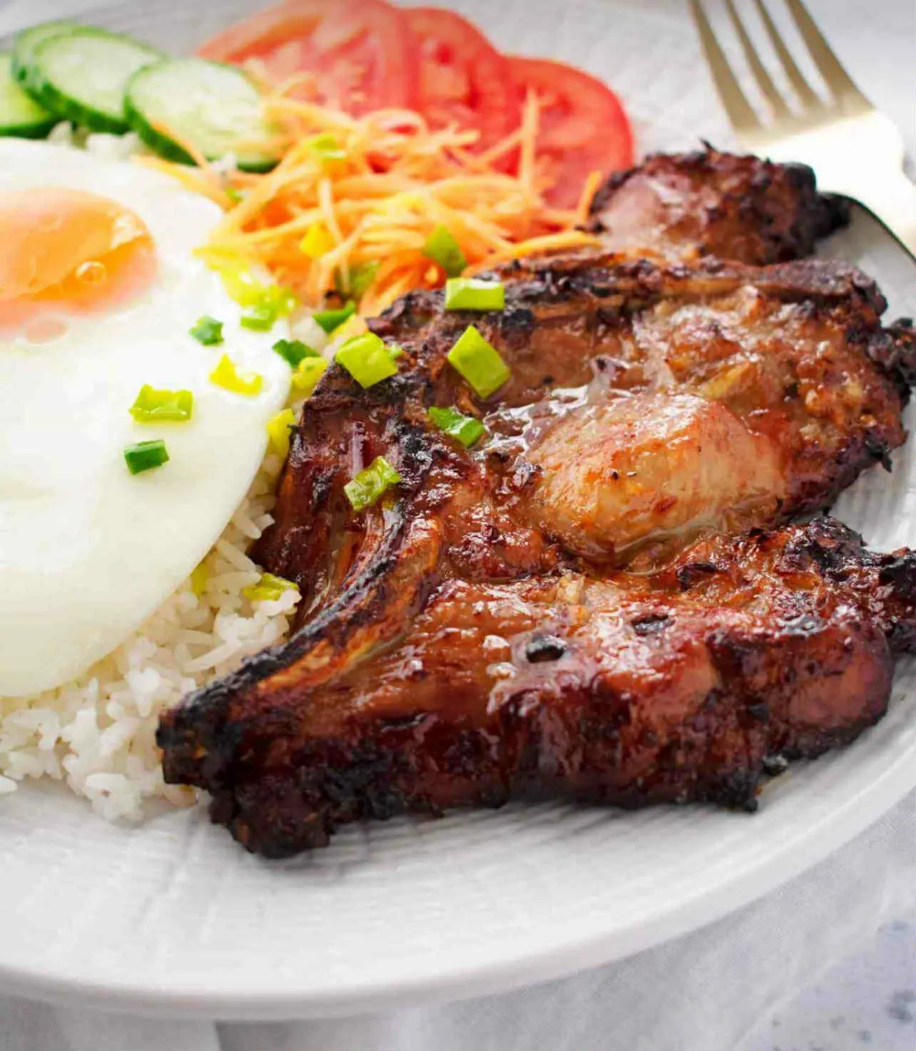 Hình ảnh Cơm tấm sườn ốp la