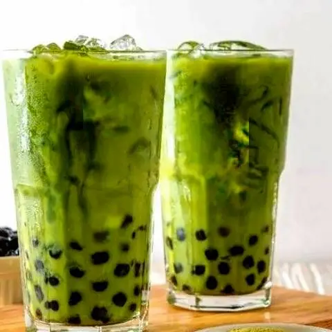 Hình ảnh Trà sữa thái xanh trân châu (M)