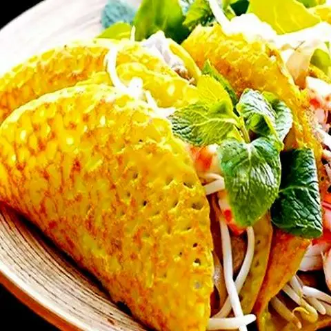 Hình ảnh Bánh xèo giòn tôm