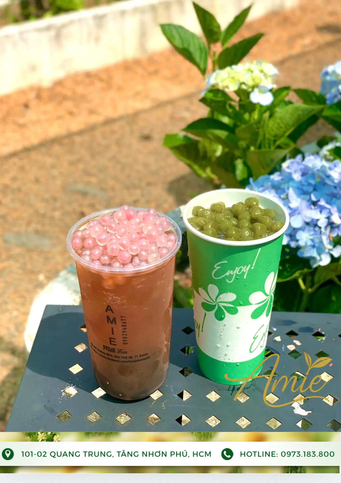 Hình ảnh Trà sữa olong nhài sữa