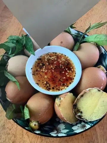 Hình ảnh hột gà nướng 