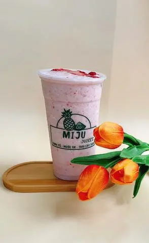 Hình ảnh Sinh tố dâu - dừa
