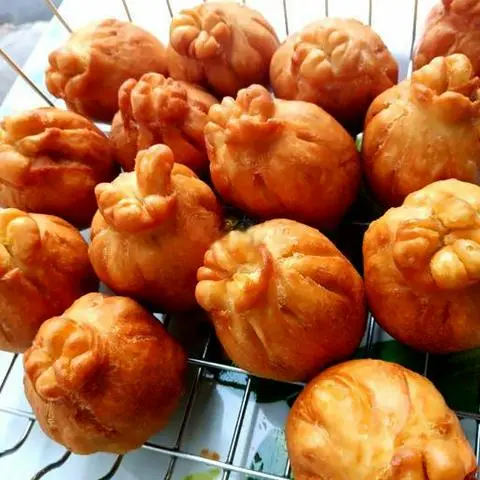 Hình ảnh Bánh bao chiên nhân thịt