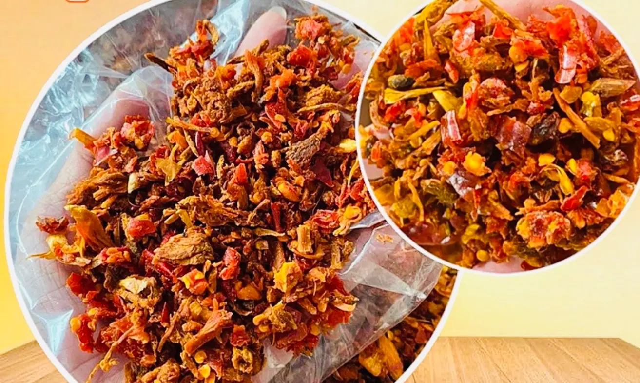 Hình ảnh Khô bò vụn tỏi ớt