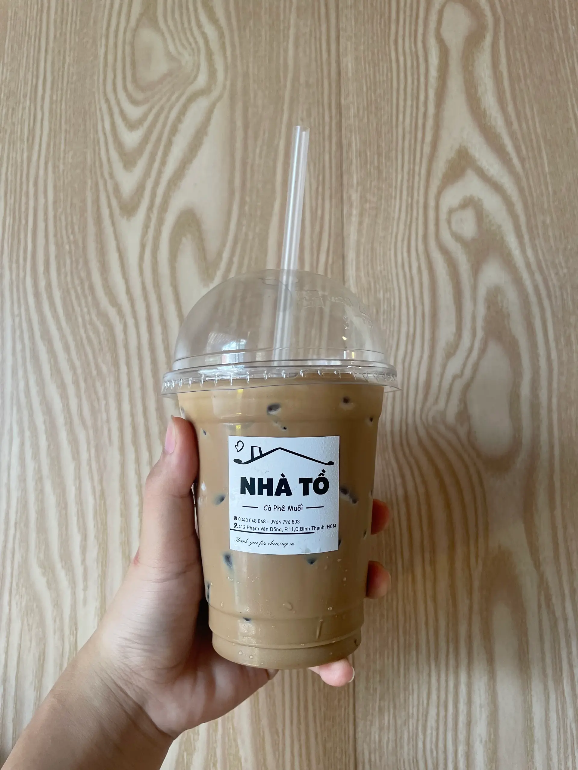Hình ảnh Cà phê muối khuấy 