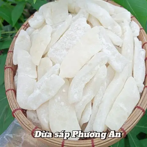 Hình ảnh 500GR MỨT DỪA SÁP CỌNG NGẮN MỀM DẺO NGỌT VỪA ĂN