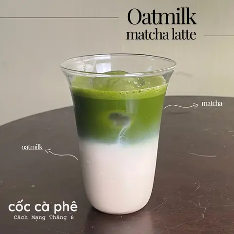 Hình ảnh Matcha sữa yến mạch