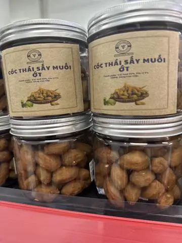 Hình ảnh Cóc thái sấy muối ớt