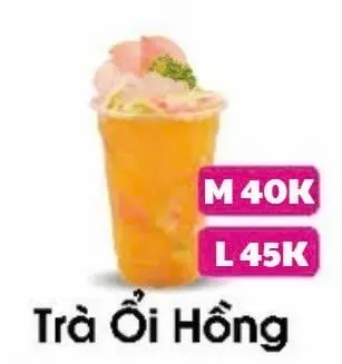 Hình ảnh Trà Ổi Hồng