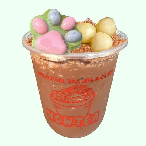 Hình ảnh Milo Dầm Trân Châu Phô Mai MIX CHÂN MÈO nhỏ