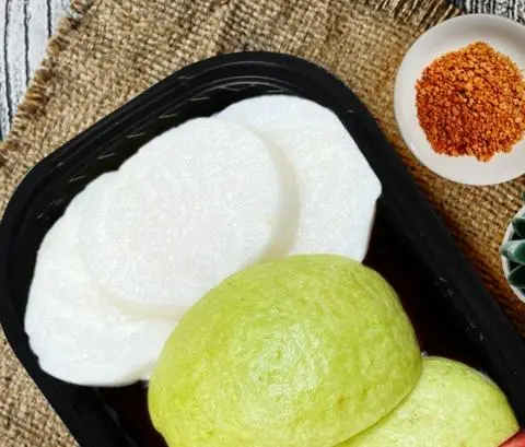 Hình ảnh Ổi và Sắn Muối Tây Ninh lạnh ngon 500gr