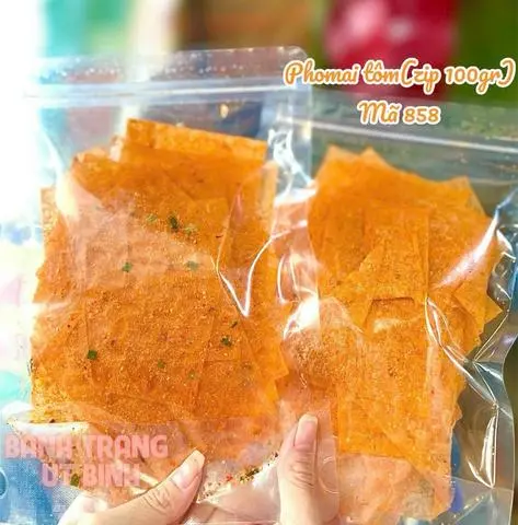 Hình ảnh 2 Bịch Phomai Tôm Hành Mã 858