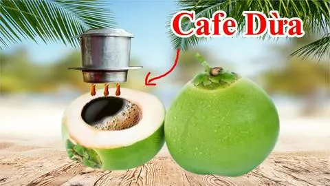Hình ảnh Cà phê trái dừa đặc biệt