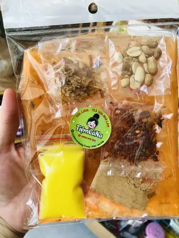 Hình ảnh bánh tráng dẻo tôm bơ