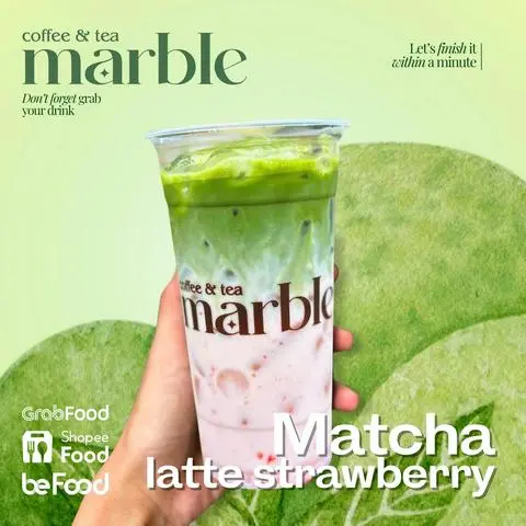 Hình ảnh Matcha Latte Dâu