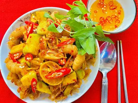 Hình ảnh Chân Gà sốt Thái chuẩn vị 300gr