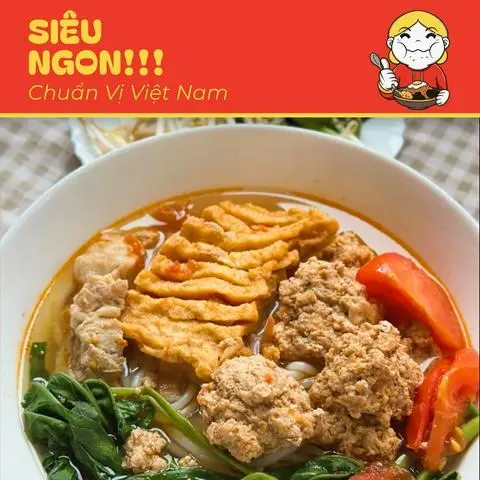 Hình ảnh Canh bún chuẩn vị - tô thường
