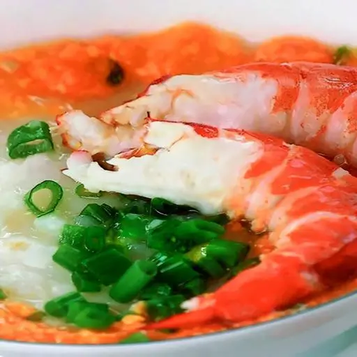 Hình ảnh Cháo tôm cà rốt nhỏ