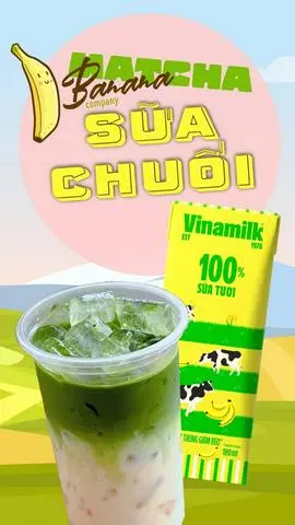 Hình ảnh Sữa Chuối Matcha