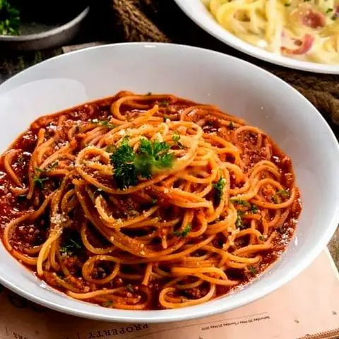 Hình ảnh Combo mì ý spaghetti ốp la - coca cola