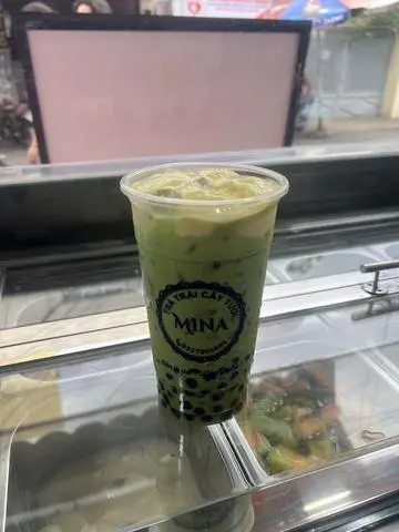 Hình ảnh Trà Sữa Thái Xanh Sốt Kem