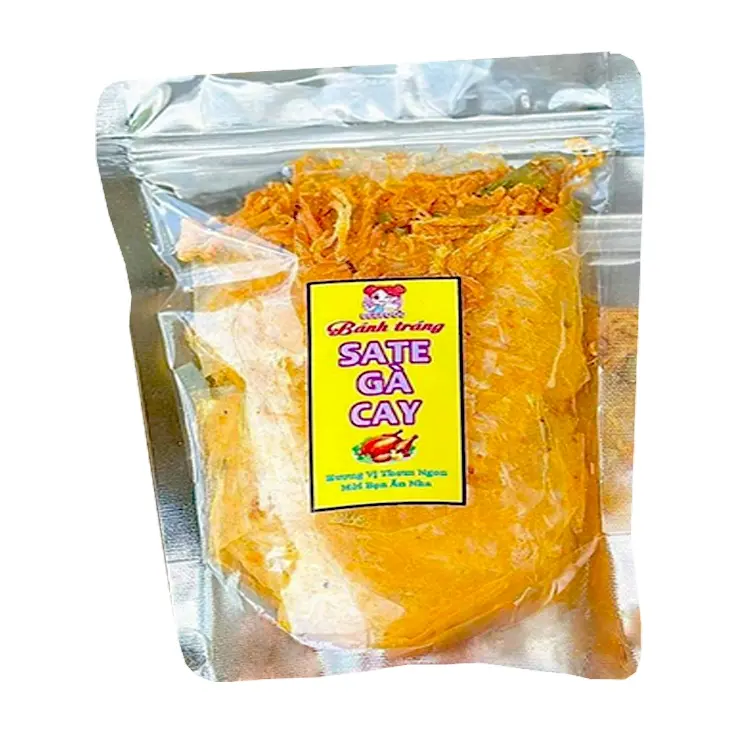 Hình ảnh Bánh tráng sate gà cay 
