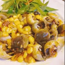 Hình ảnh Ốc Mỡ Xào Bơ Bắp. 