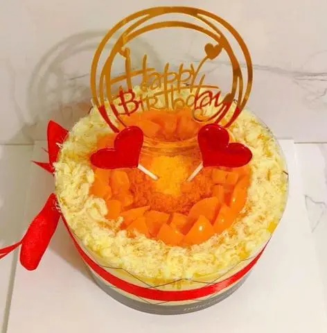 Hình ảnh bánh bông Lan trứng muối 