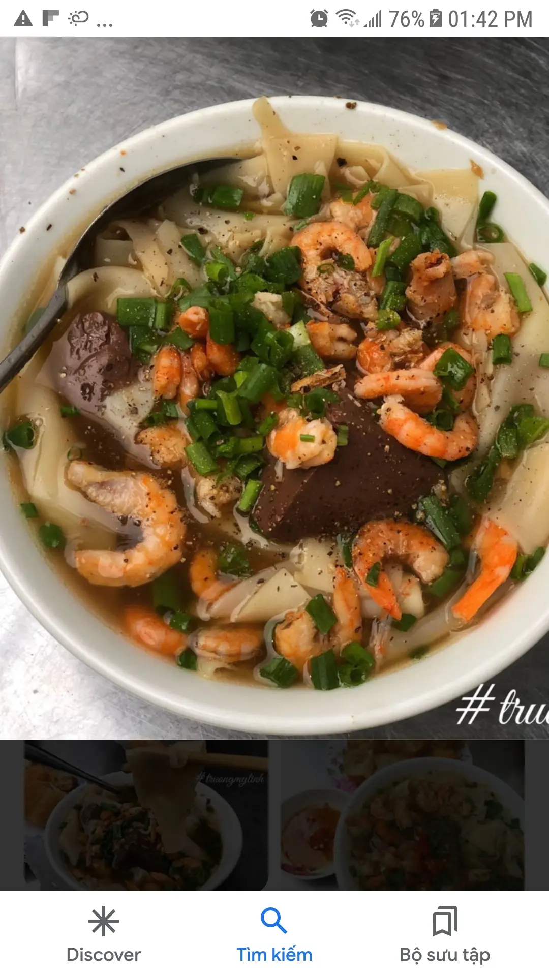 Hình ảnh bánh canh,cua  đăc biêt không giò