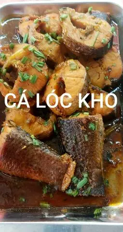 Hình ảnh CƠM CÁ LÓC KHO