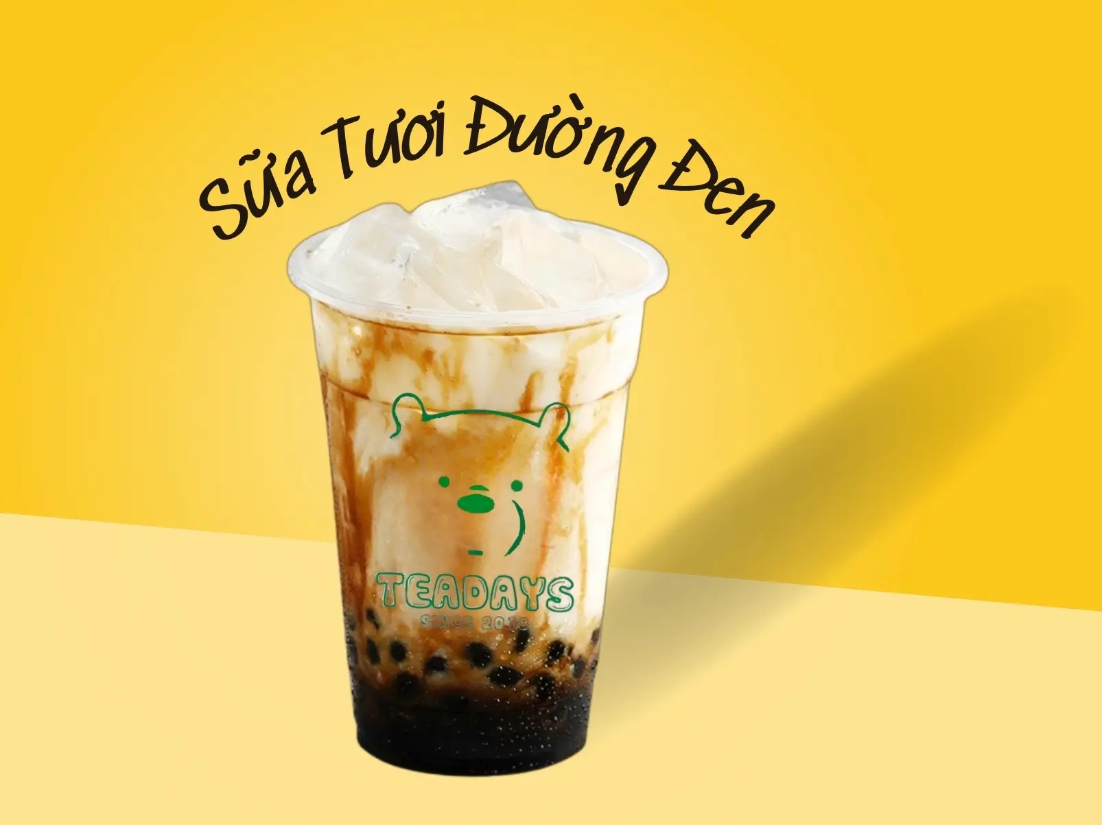 Hình ảnh Sữa Tươi Trân Châu Đường Đen