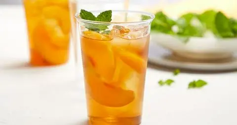 Hình ảnh Trà đào dằm