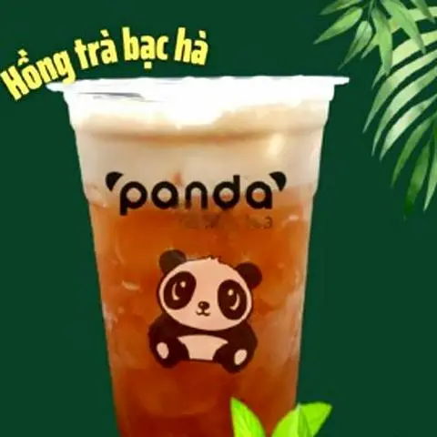 Hình ảnh hồng trà bạc hà