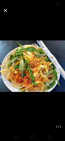 Hình ảnh bánh tráng trộn ko có khô