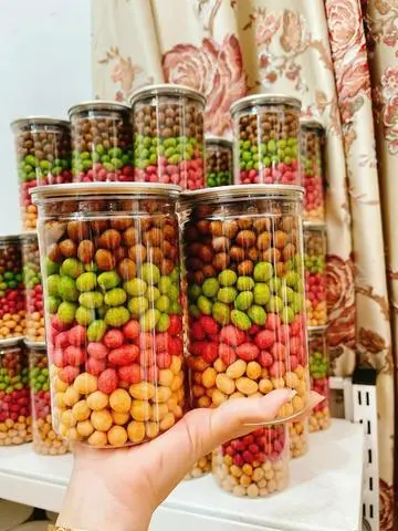 Hình ảnh đậu phụng 4 tầng