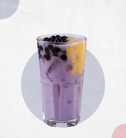 Hình ảnh TRÀ SỮA KHOAI MÔN FULLTOPPING