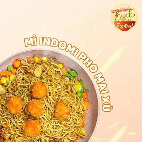 Hình ảnh Mì viên phomai indomie