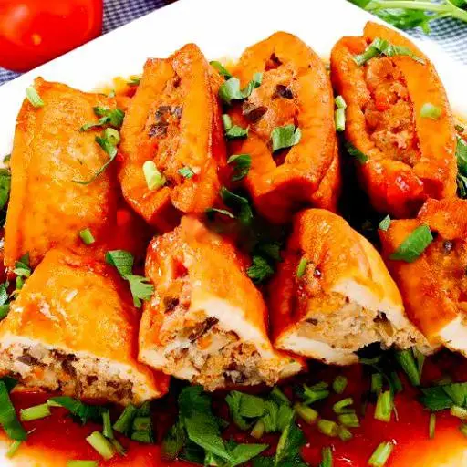 Hình ảnh Cơm đậu hủ nhồi thịt