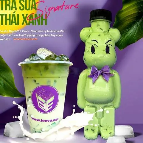 Hình ảnh Trà sữa Thái xanh
