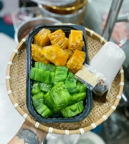 Hình ảnh Sét (Chuối Hấp - Đúc Gân) + cốt dừa 