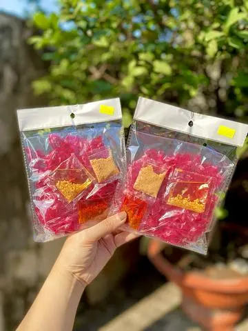 Hình ảnh Sợi Thanh Long Sate Dầu Tỏi
