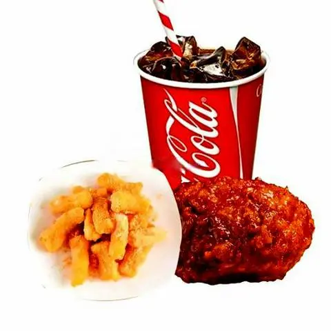 Hình ảnh Combo 11 - gà sốt - bánh gạo