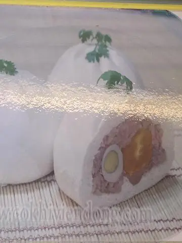 Hình ảnh Bánh Bao Trứng Muối