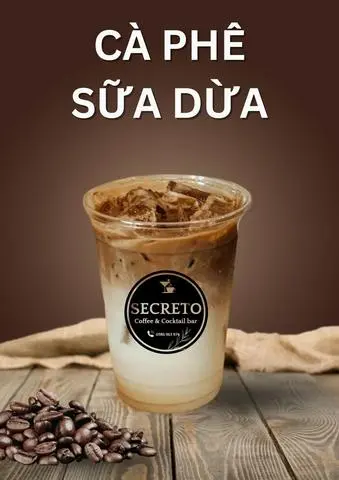 Hình ảnh Cà phê sữa dừa