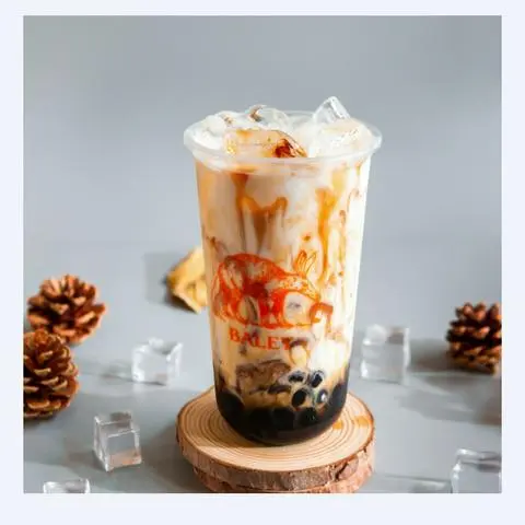 Hình ảnh Sữa Tươi Trân Châu Đường Đen